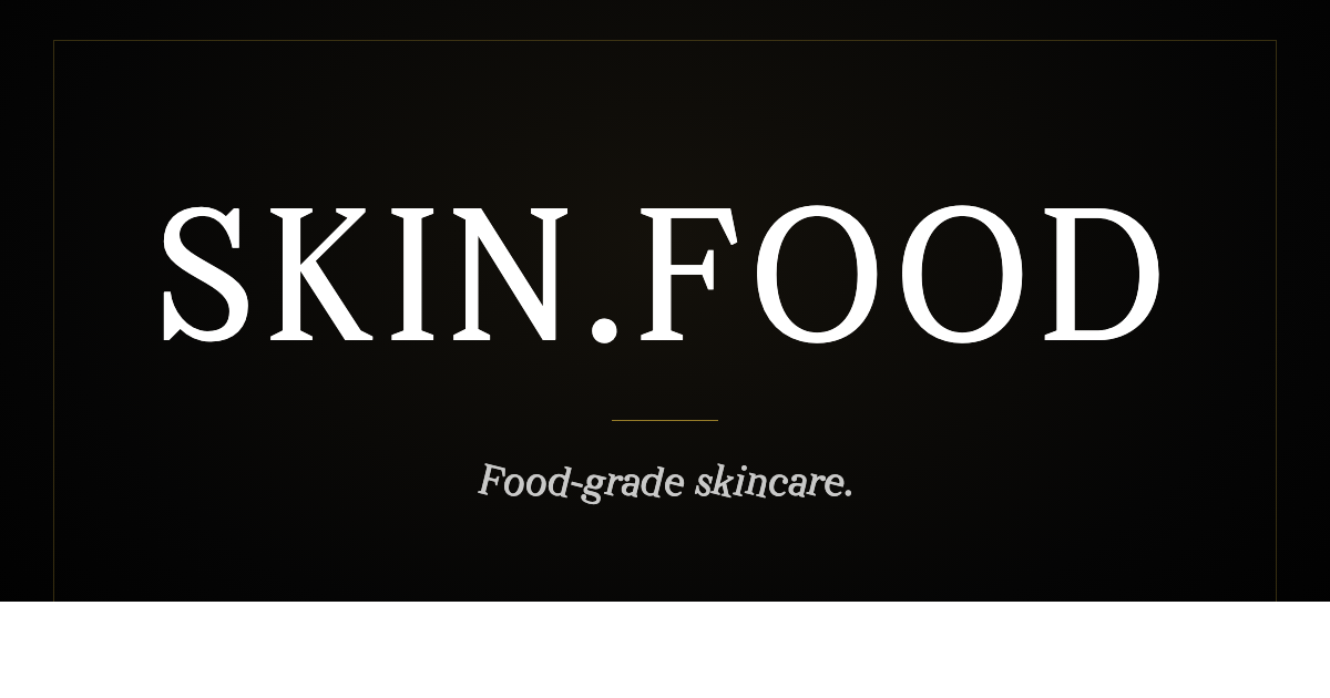 skin.food Coupons and Promo Code