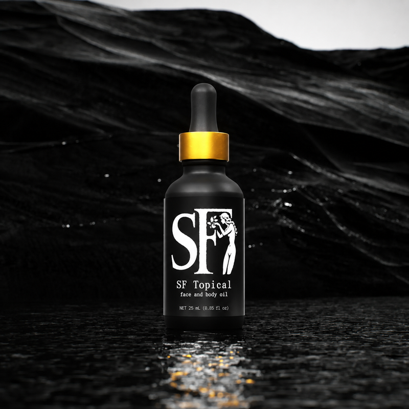 SF Topical serum bottle